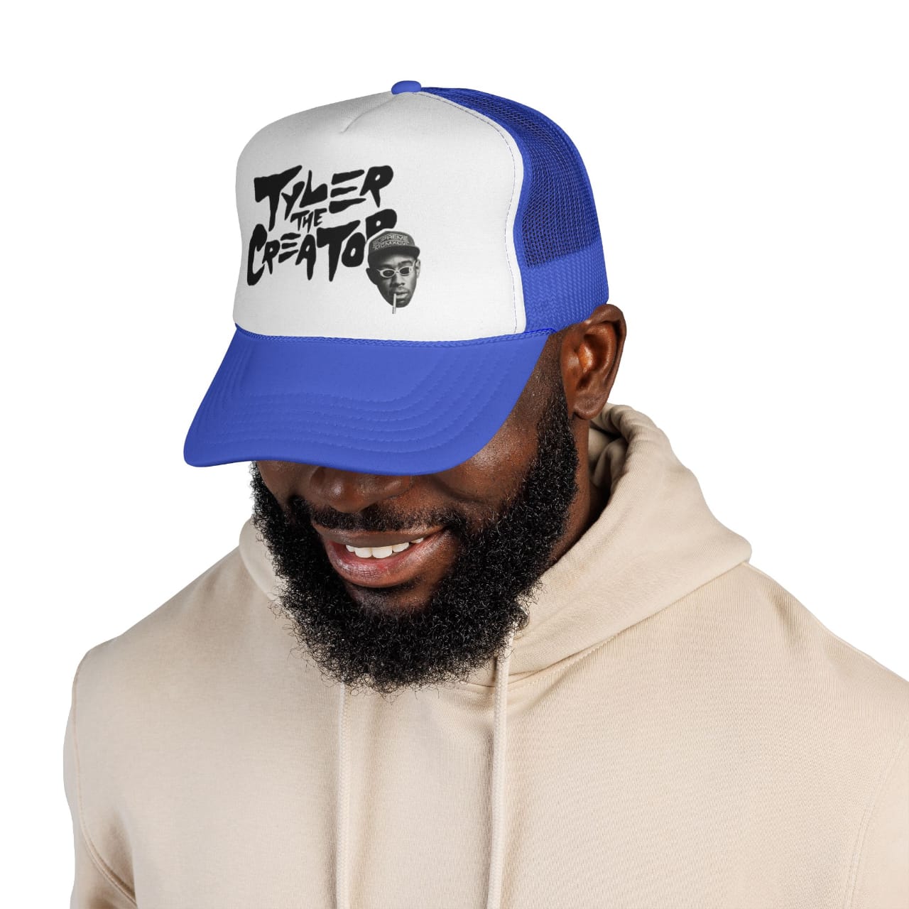 T T C Curved Peak Foam Cap