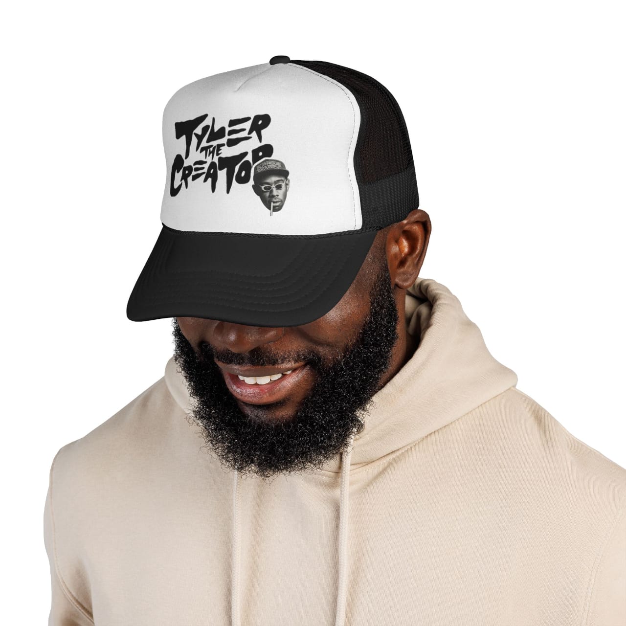 T T C Curved Peak Foam Cap