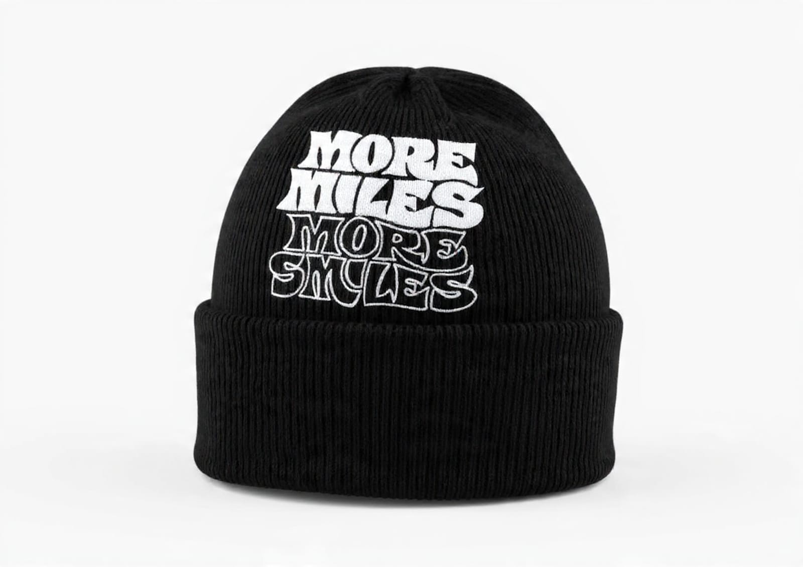 M M M S Knitted Cuffed Beanie