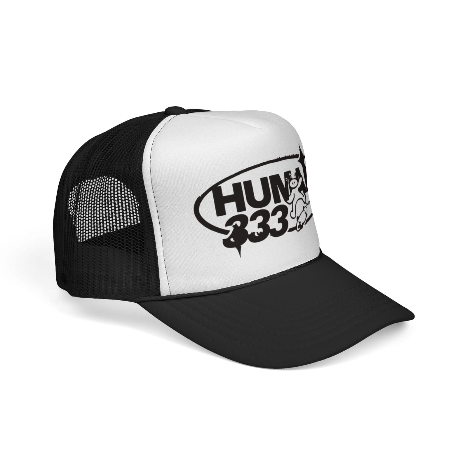 333 Curved Foam Trucker Cap