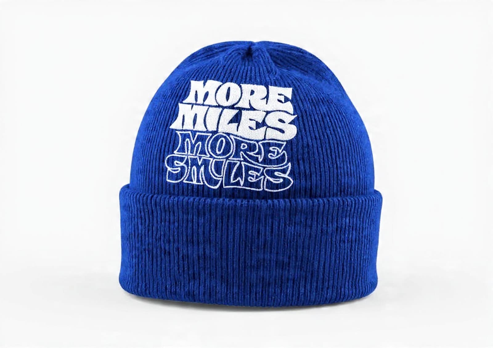 M M M S Knitted Cuffed Beanie