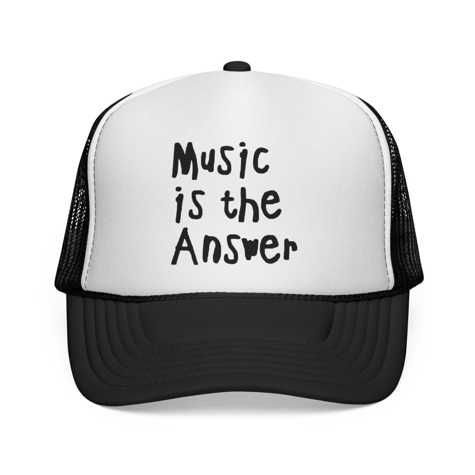Music Is The Answer Foam Trucker Cap
