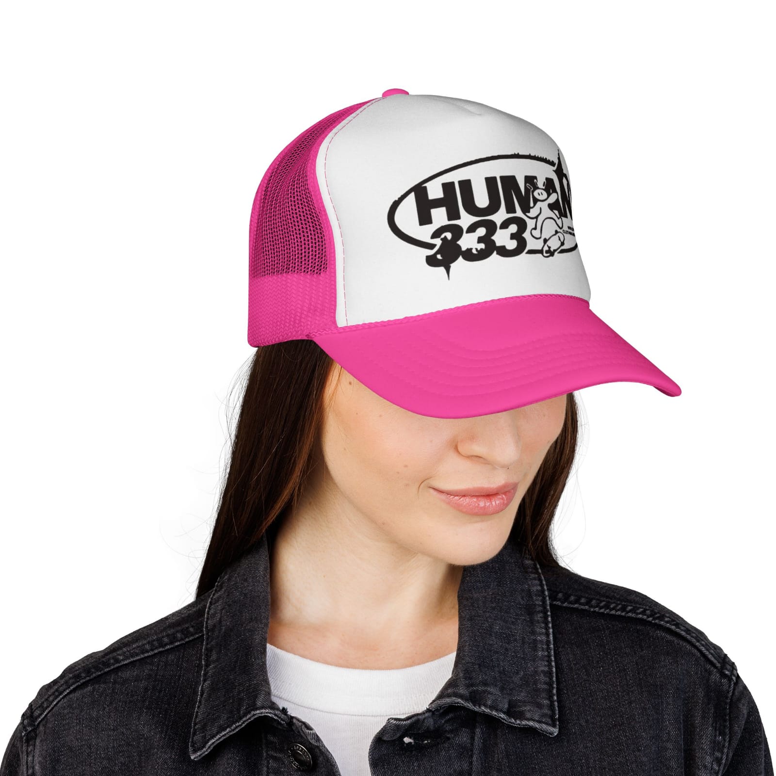 333 Curved Foam Trucker Cap