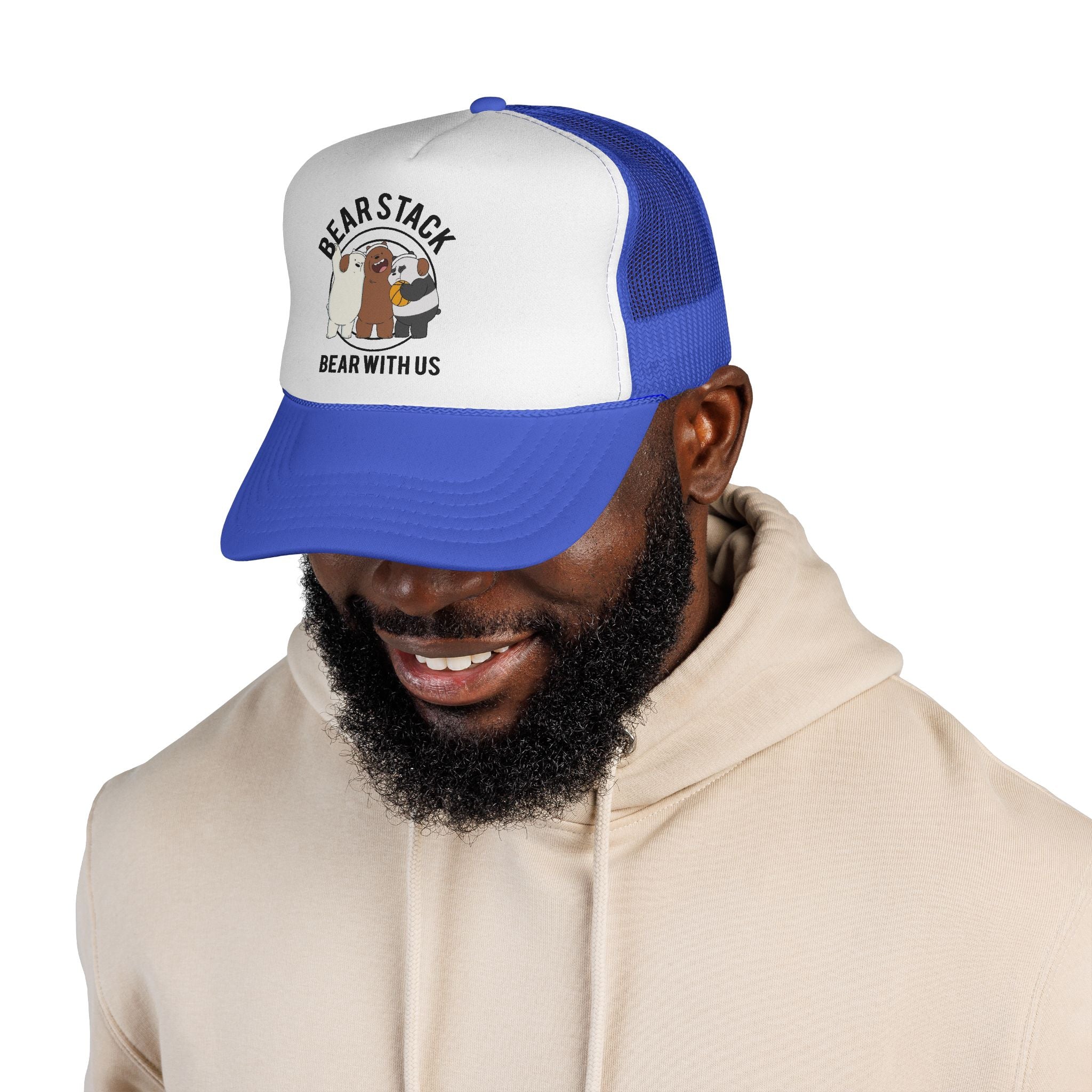 Bear Stack Curved Foam Cap
