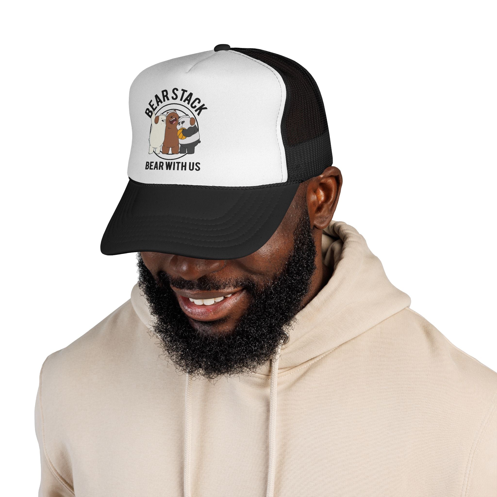 Bear Stack Curved Foam Cap