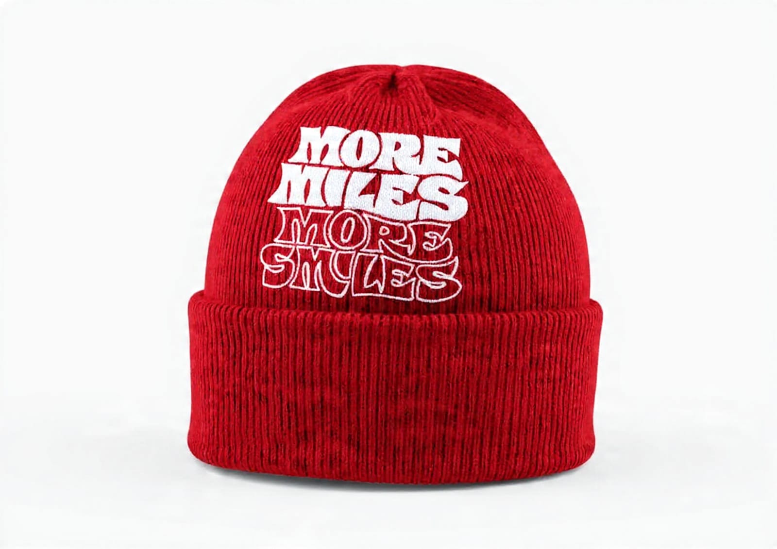 M M M S Knitted Cuffed Beanie