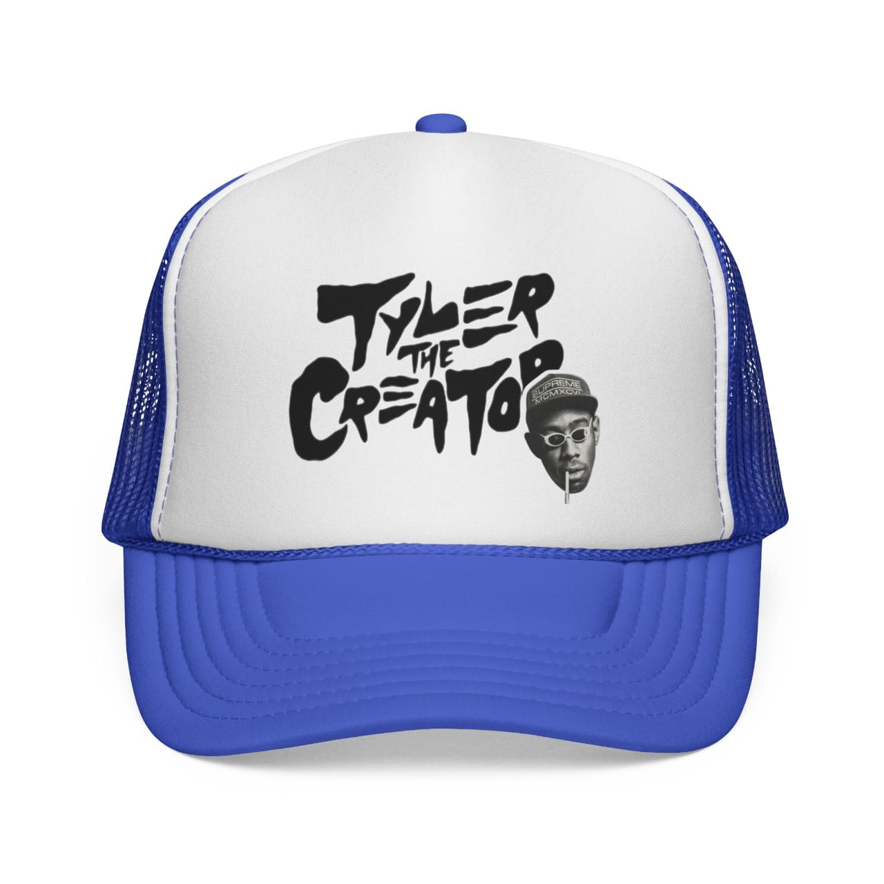 T T C Curved Peak Foam Cap