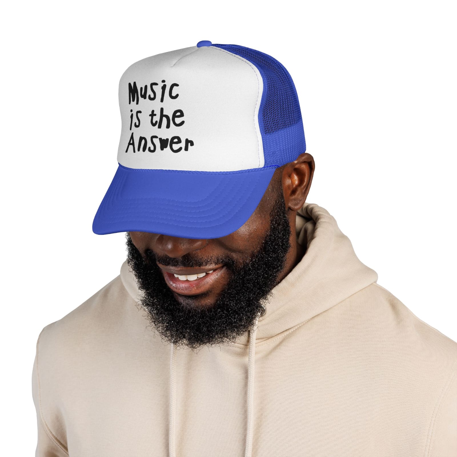 Music Is The Answer Foam Trucker Cap