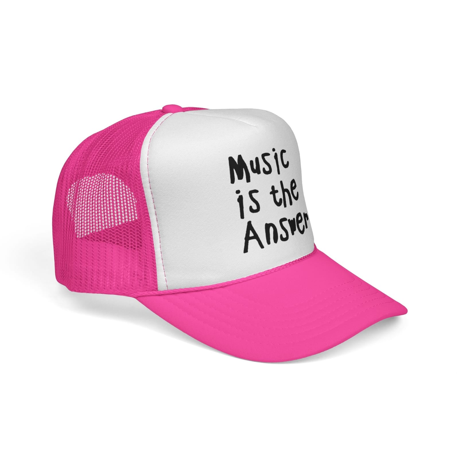 Music Is The Answer Foam Trucker Cap