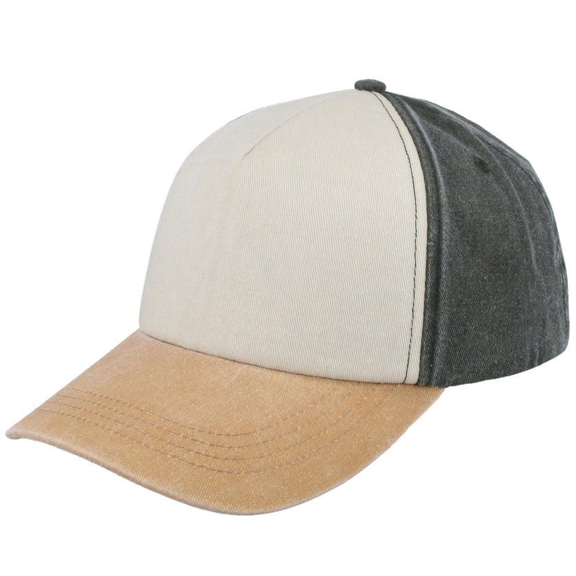 Vintage Washed Texture Caps