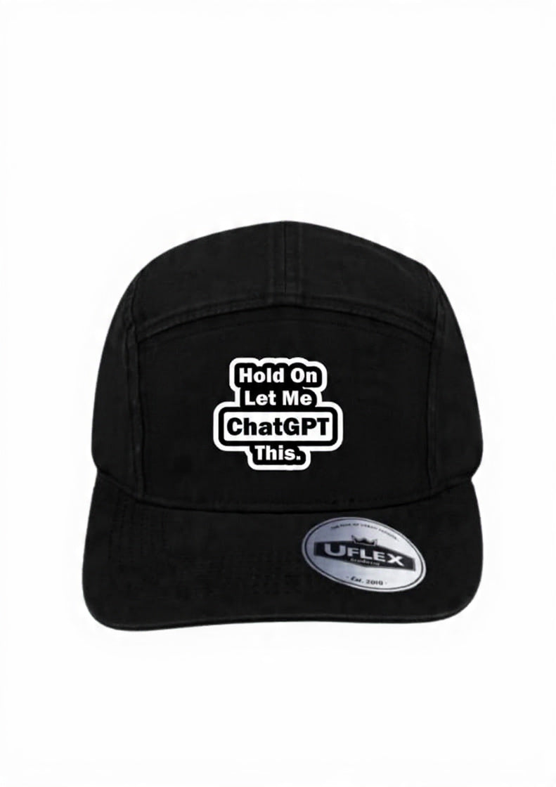 Let Me ChatGPT This 5 Panel Ripstop Cap