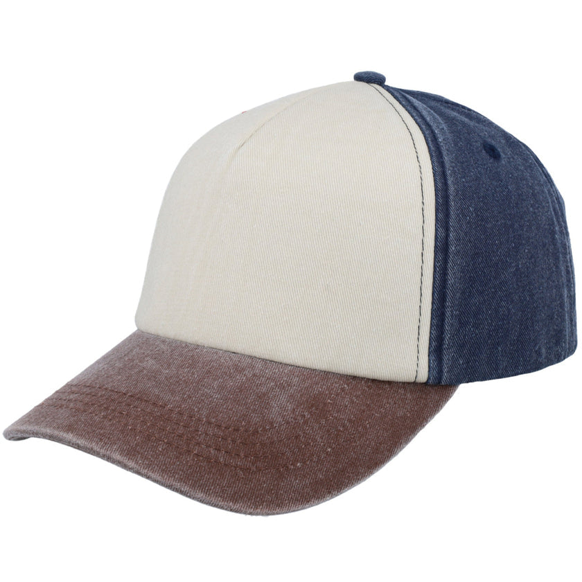 Vintage Washed Texture Caps
