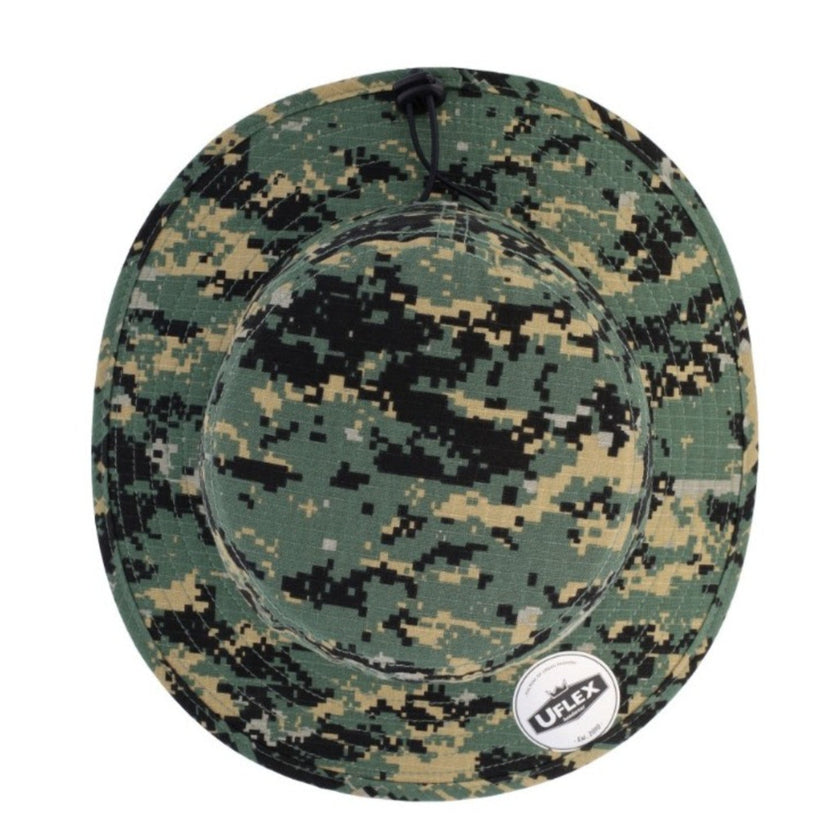Camo Wide Brim