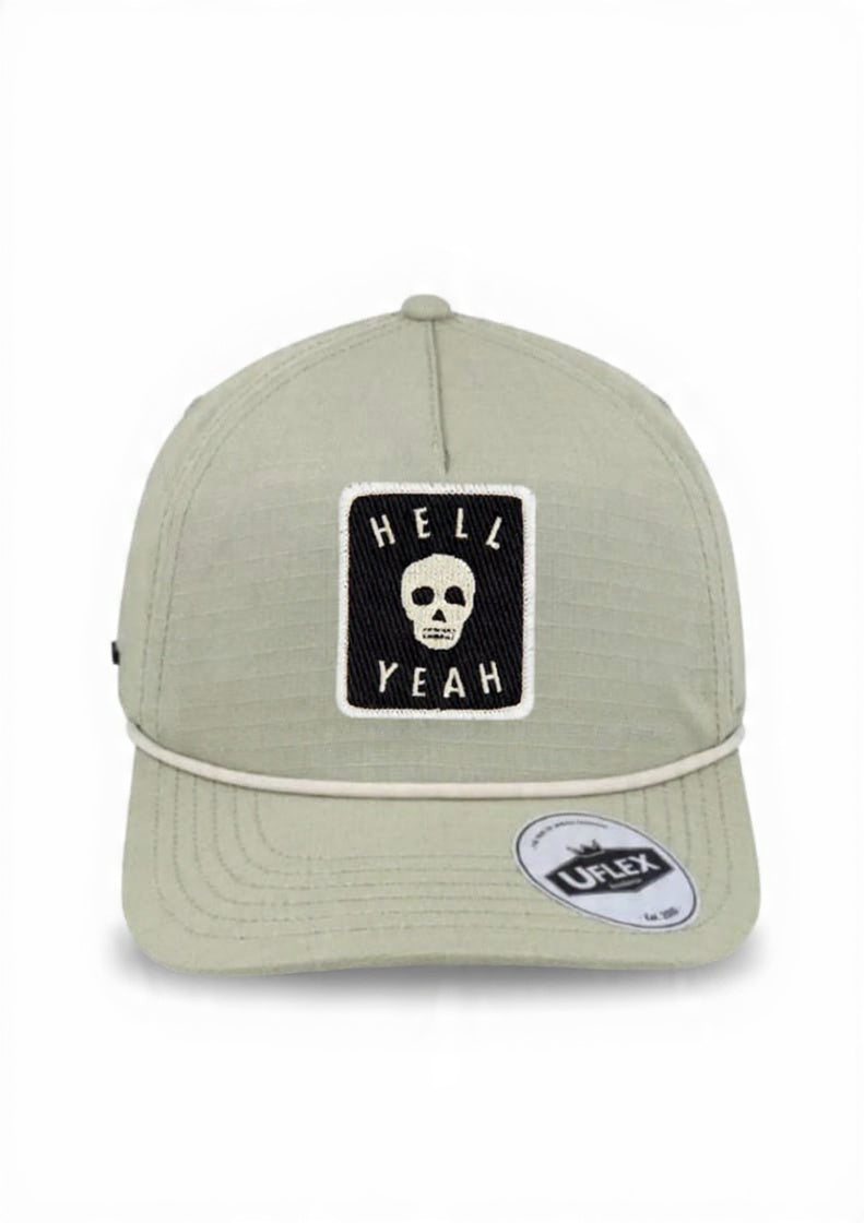 Hell Yeah 5 Panel Ripstop Dad Cap