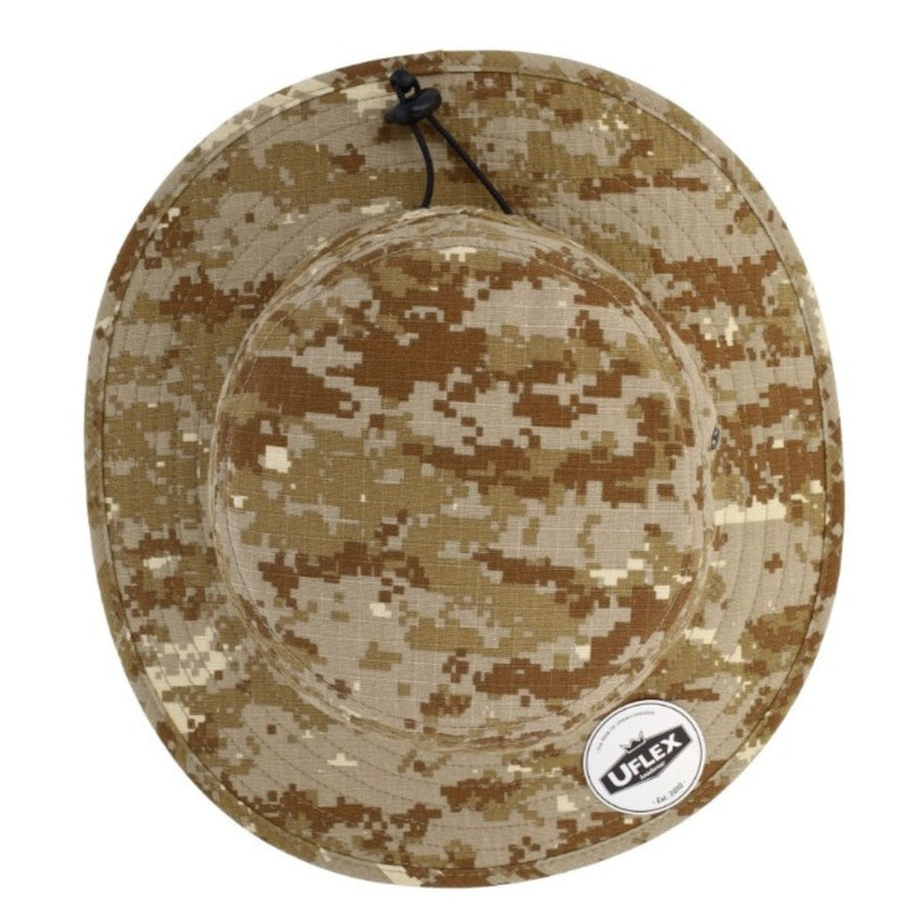 Camo Wide Brim
