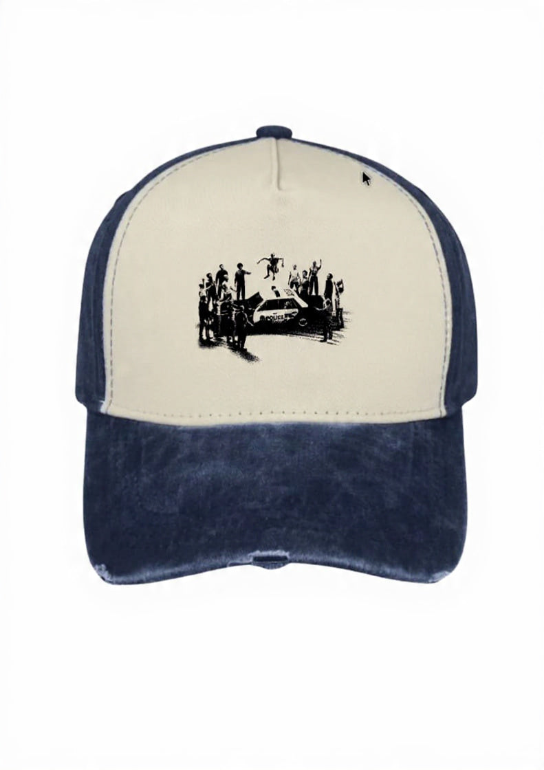 The System Washed 5 Panel Cap