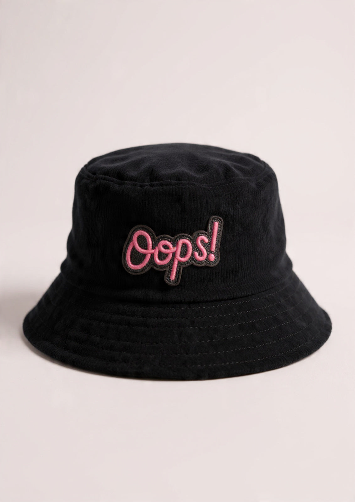 Oops! Corduroy Bucket Hat