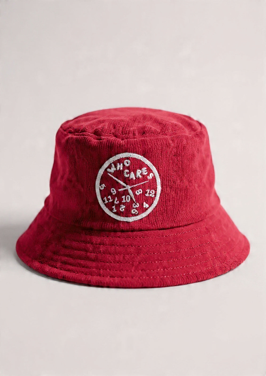 Who Cares Corduroy Bucket Hat