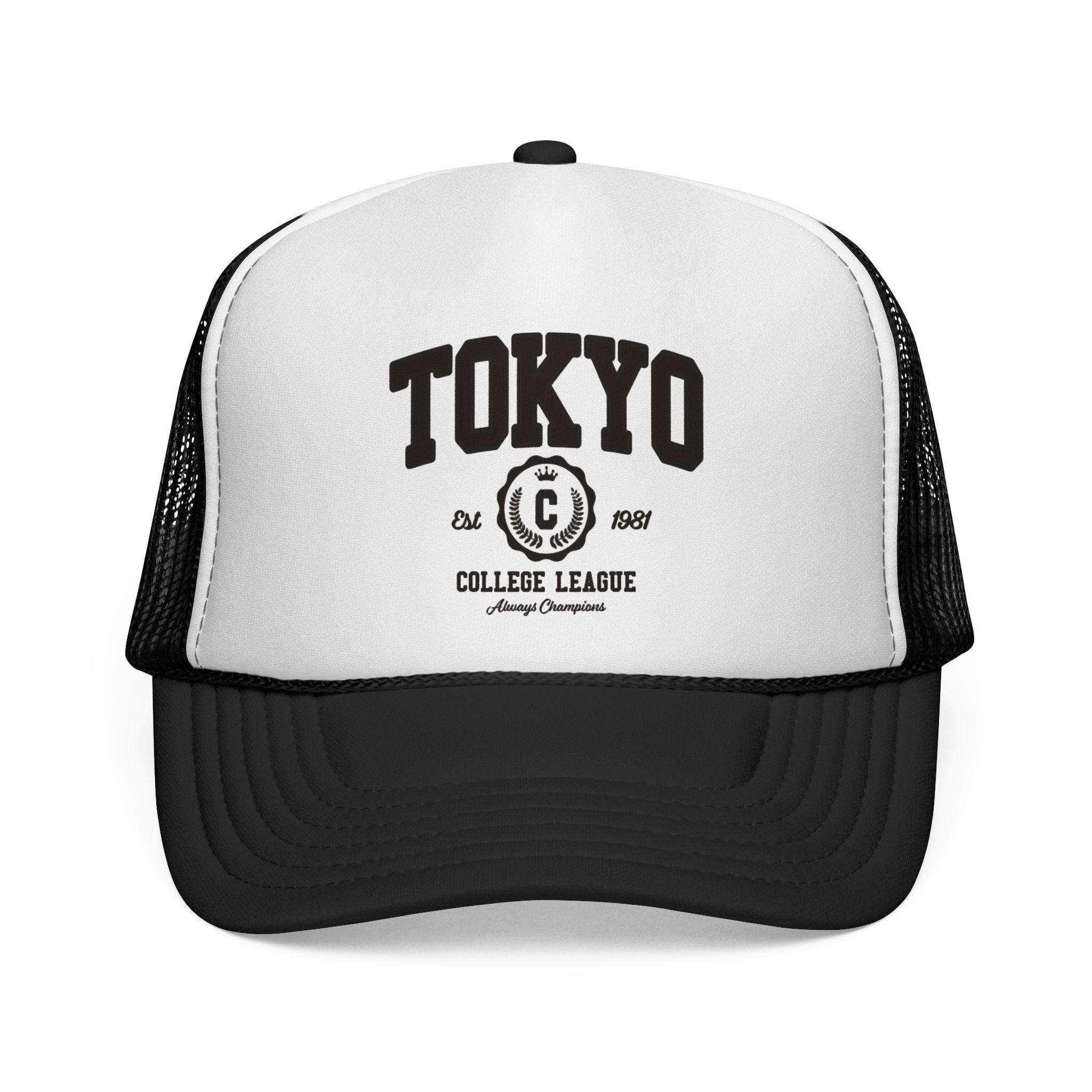 Tokyo Curved Foam Cap