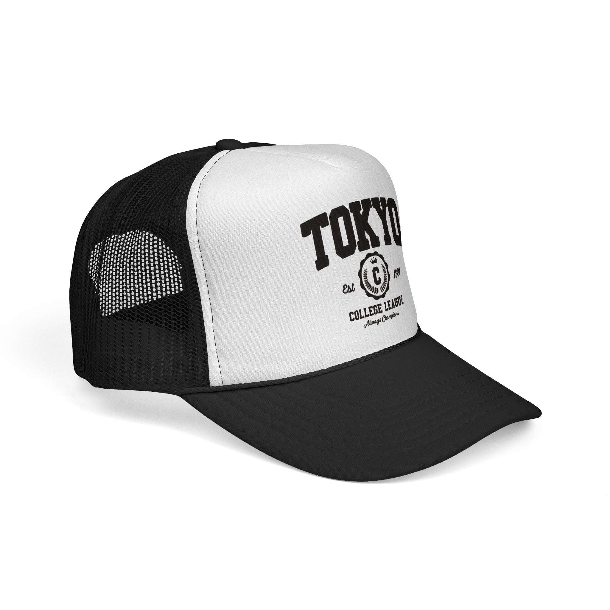 Tokyo Curved Foam Cap