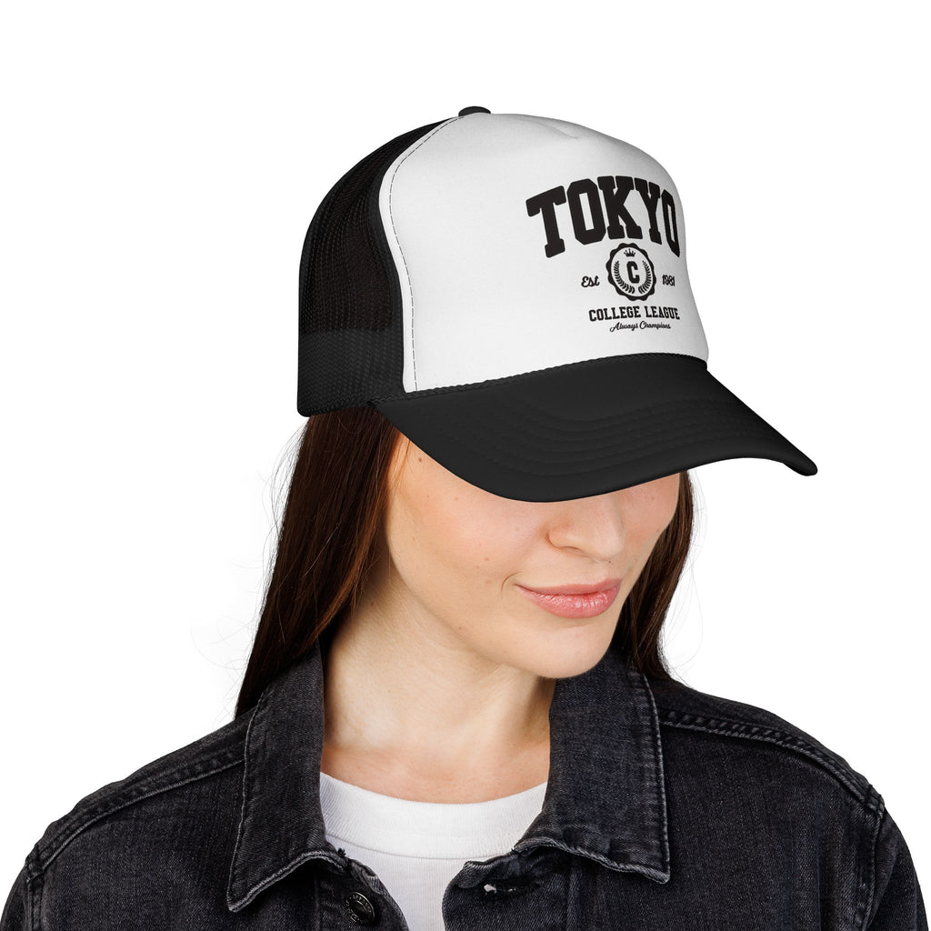 Tokyo Curved Foam Cap