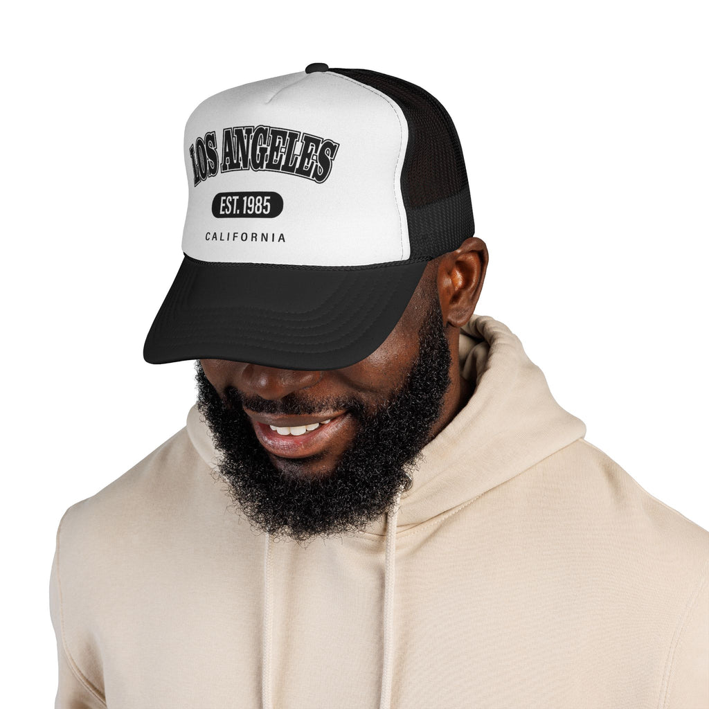 LA 1985 Curved Peak Foam Cap