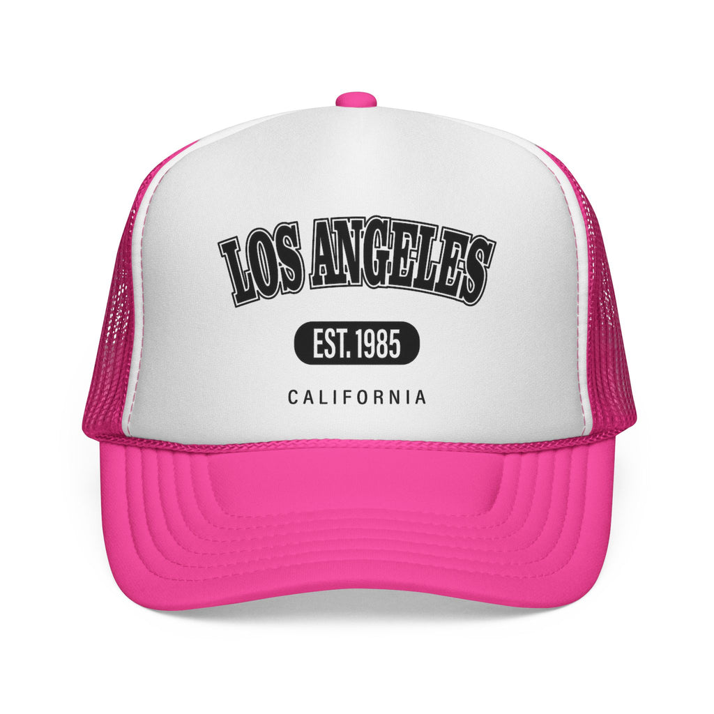 LA 1985 Curved Peak Foam Cap