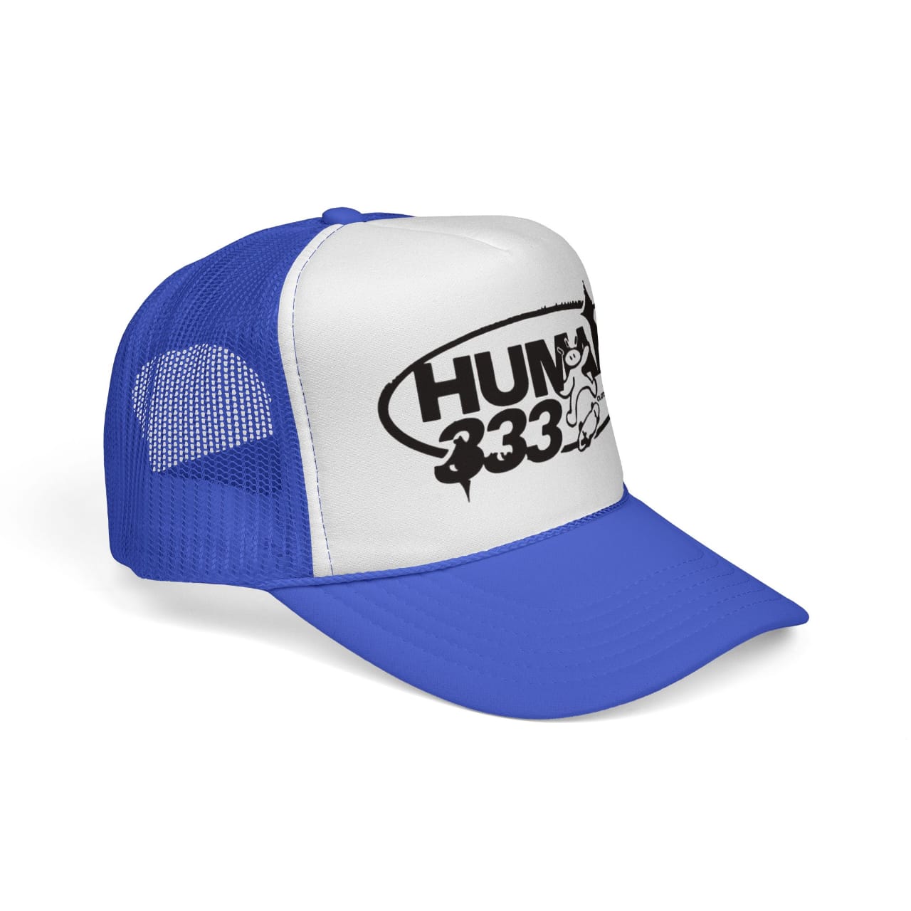 333 Curved Foam Trucker Cap
