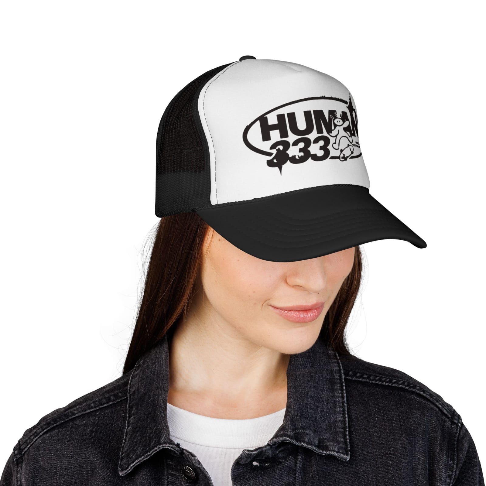 333 Curved Foam Trucker Cap