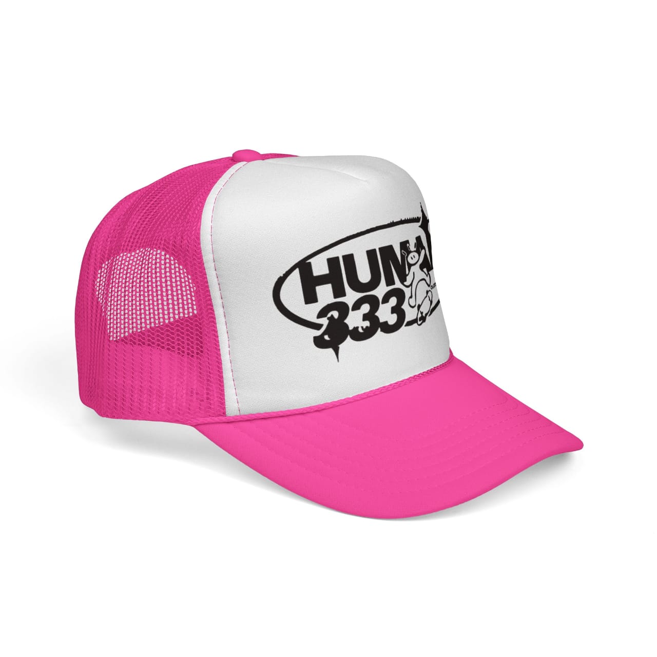 333 Curved Foam Trucker Cap