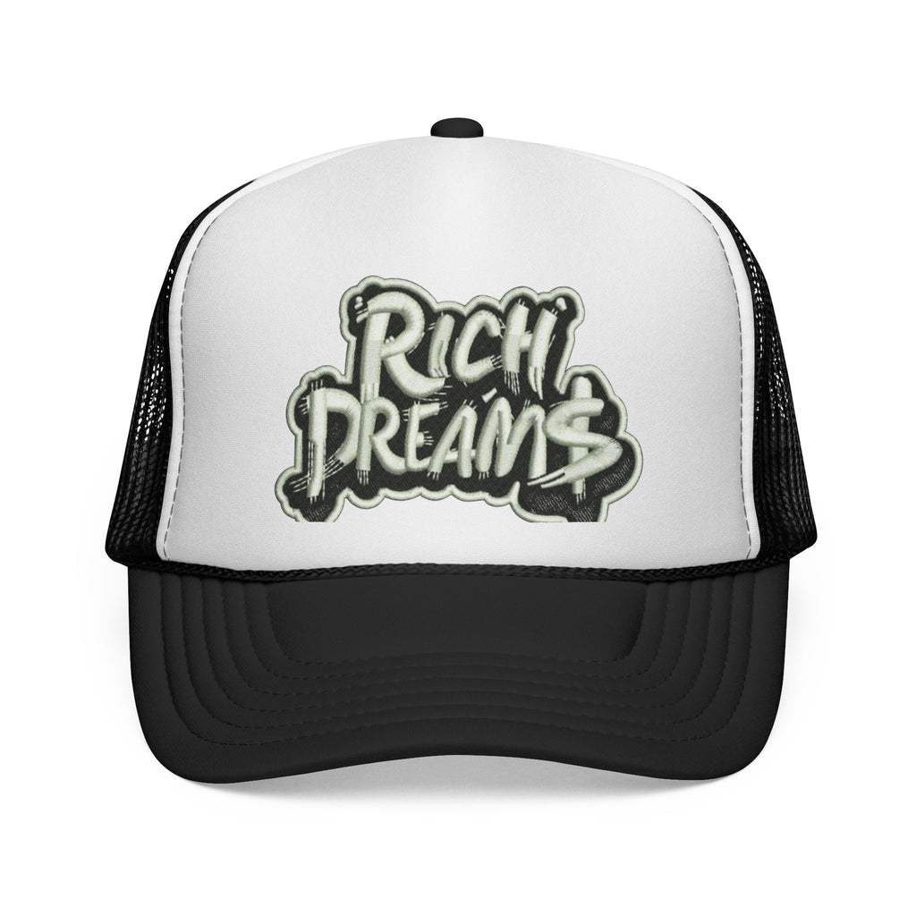 Rich Dreams Curved Peak Foam Trucker Cap