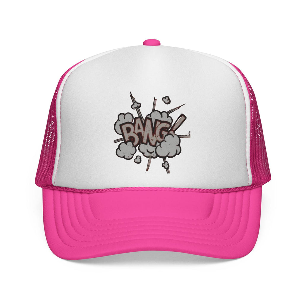Bang Curved Peak Foam Trucker Cap