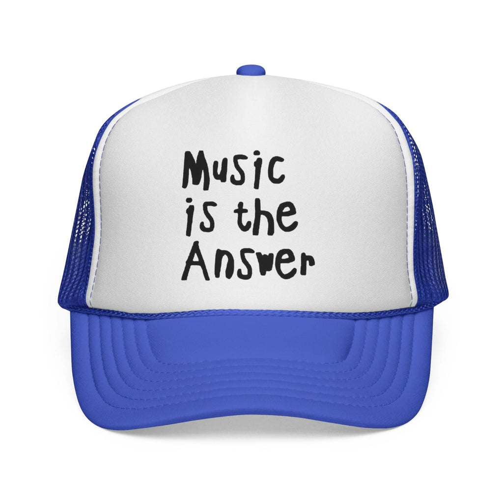Music Is The Answer Foam Trucker Cap