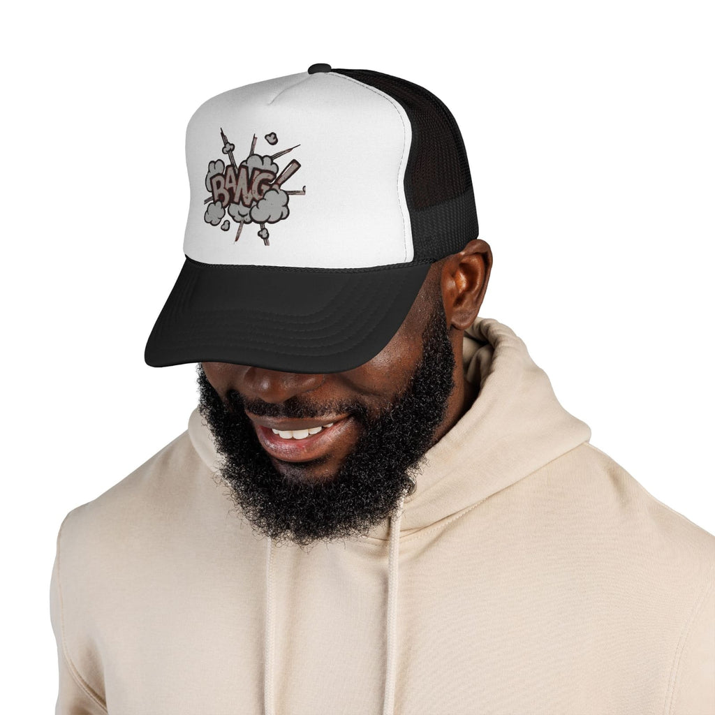 Bang Curved Peak Foam Trucker Cap