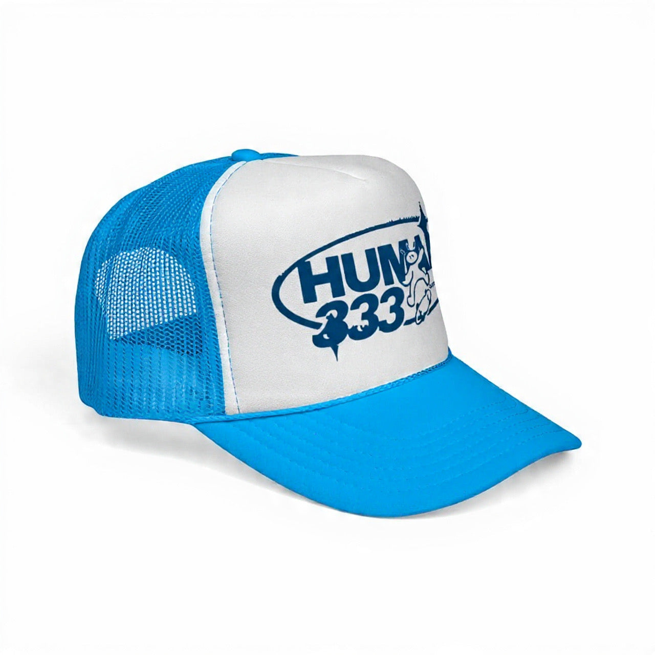 333 Curved Foam Trucker Cap