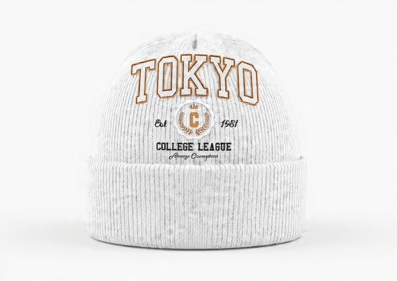 Tokyo College Cuffed Beanie