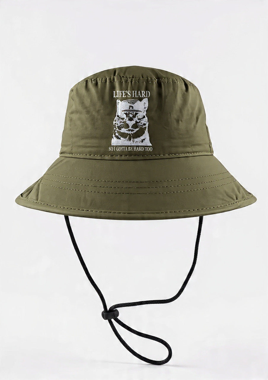 Be Hard Performance Wide Brim Hat