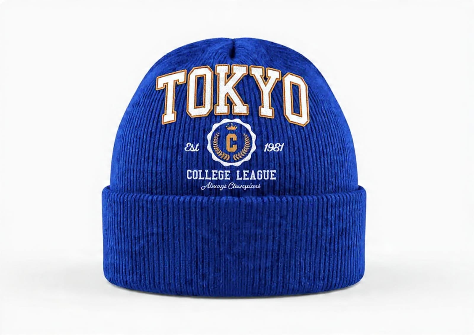 Tokyo College Cuffed Beanie
