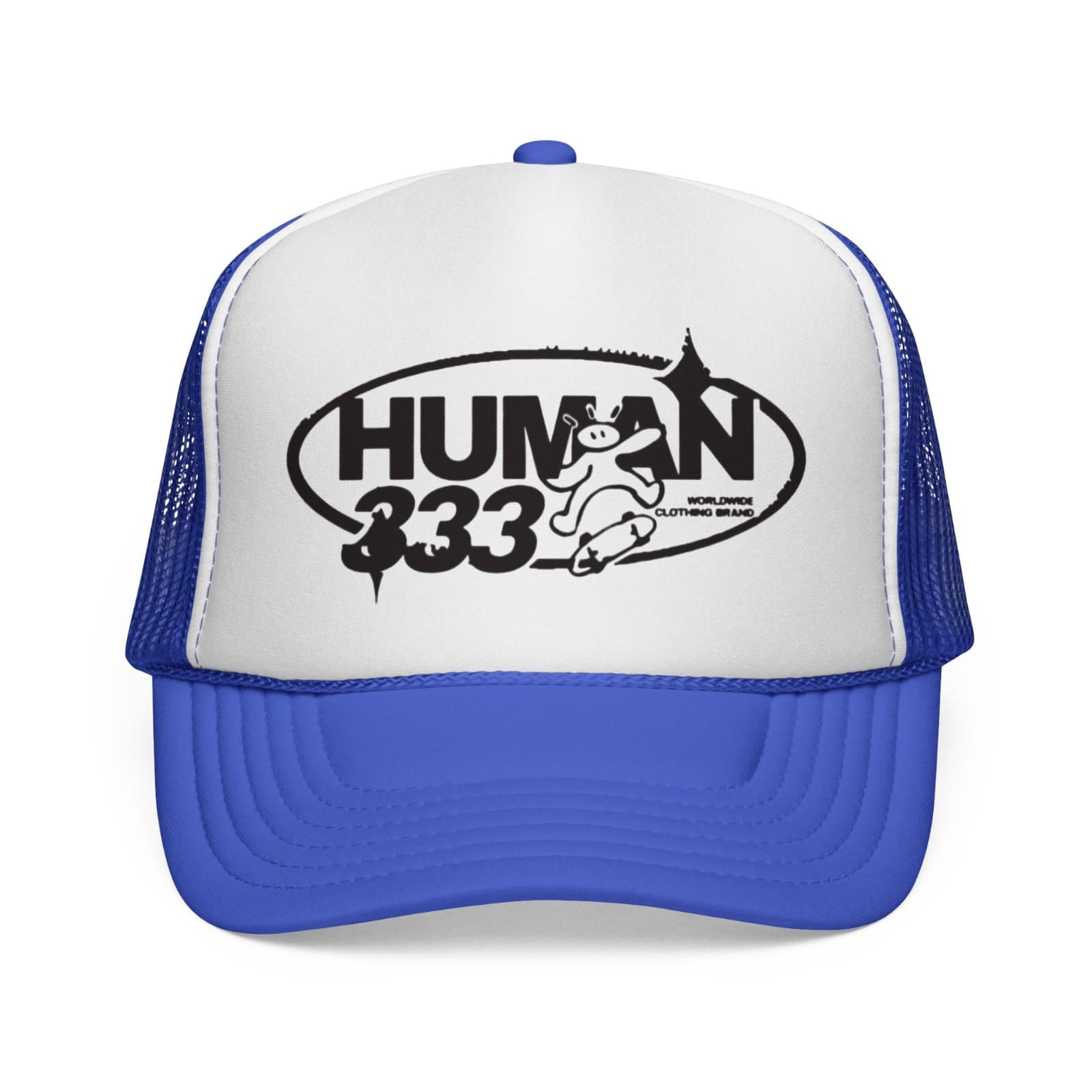 333 Curved Foam Trucker Cap