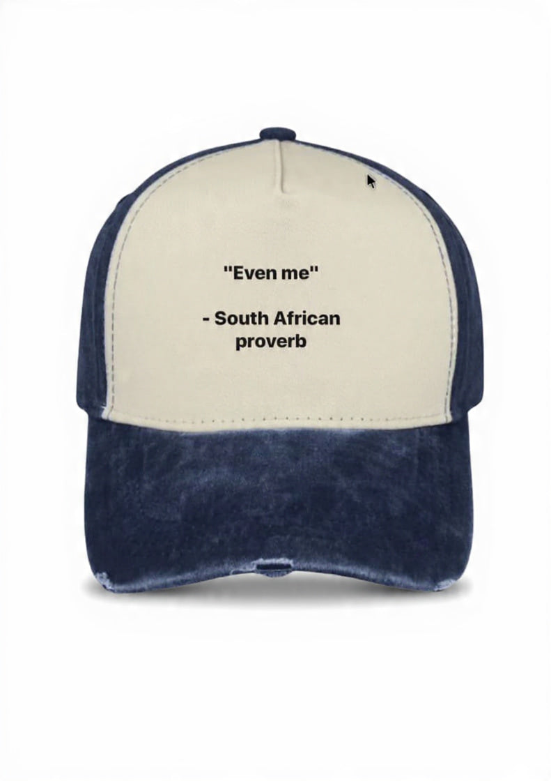SA Proverb Washed 5 Panel Cap