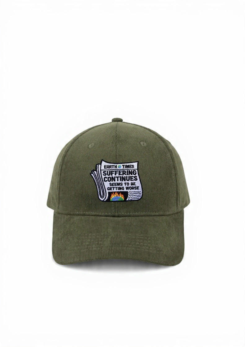 Earth Times Corduroy 6 Panel Cap