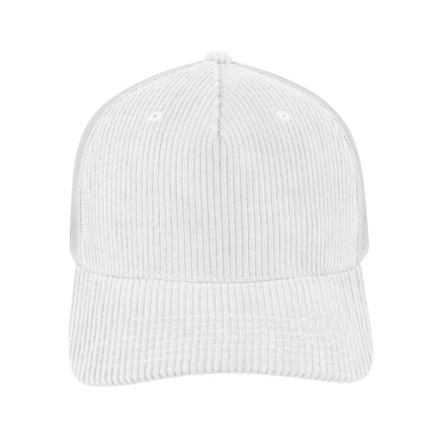 Corduroy Trucker Cap
