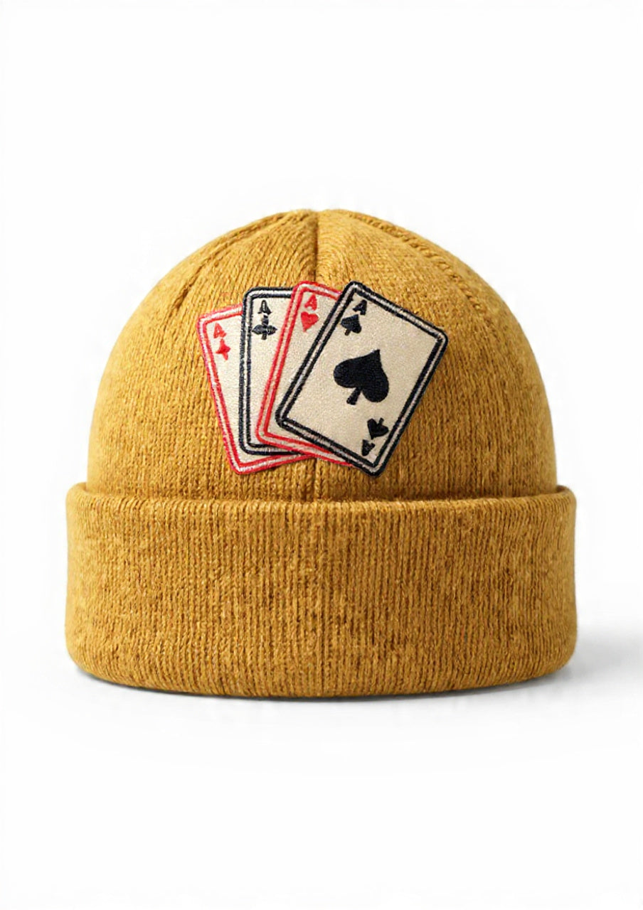 4 Aces  Fleece Beanie
