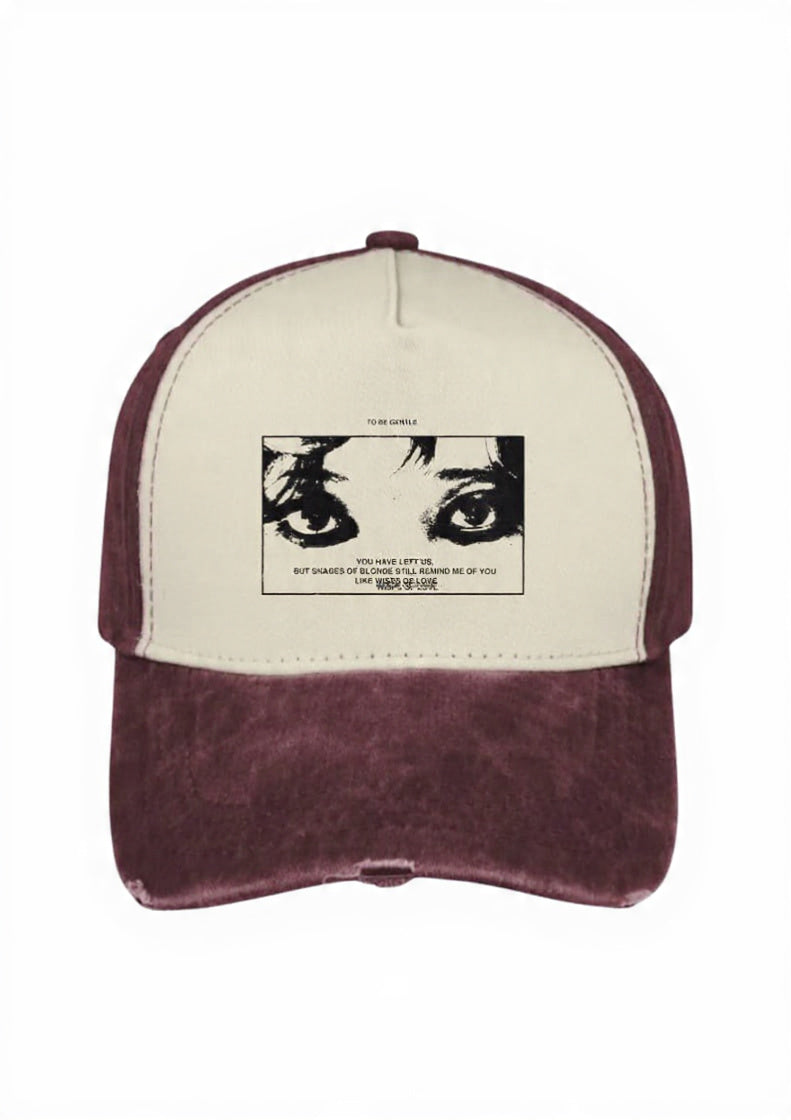 Printed Washed 5 Panel Cap II