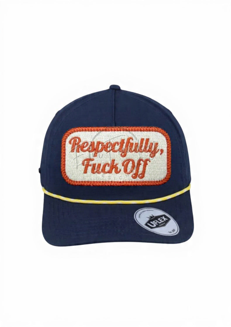 F- Off 5 Panel Ripstop Dad Cap