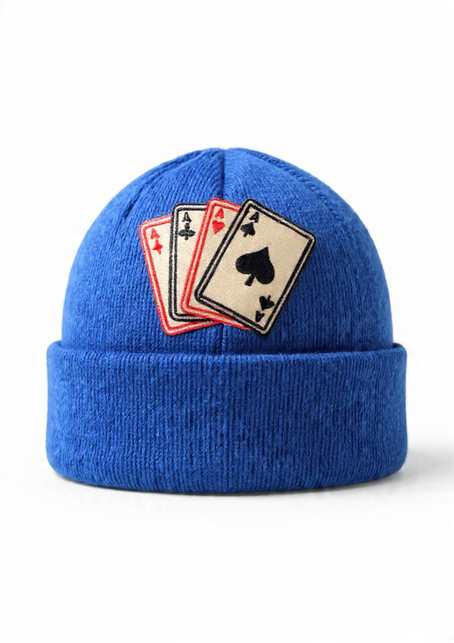 4 Aces  Fleece Beanie