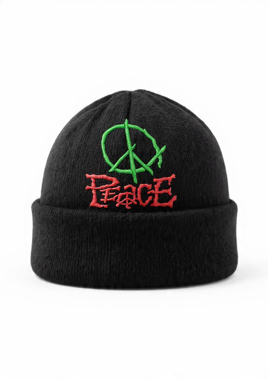 Peace Fleece Beanie