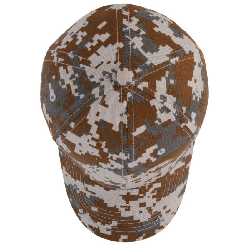Pixel Camo Hard Duty Cap