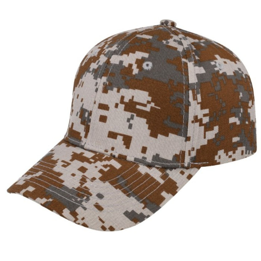 Pixel Camo Hard Duty Cap