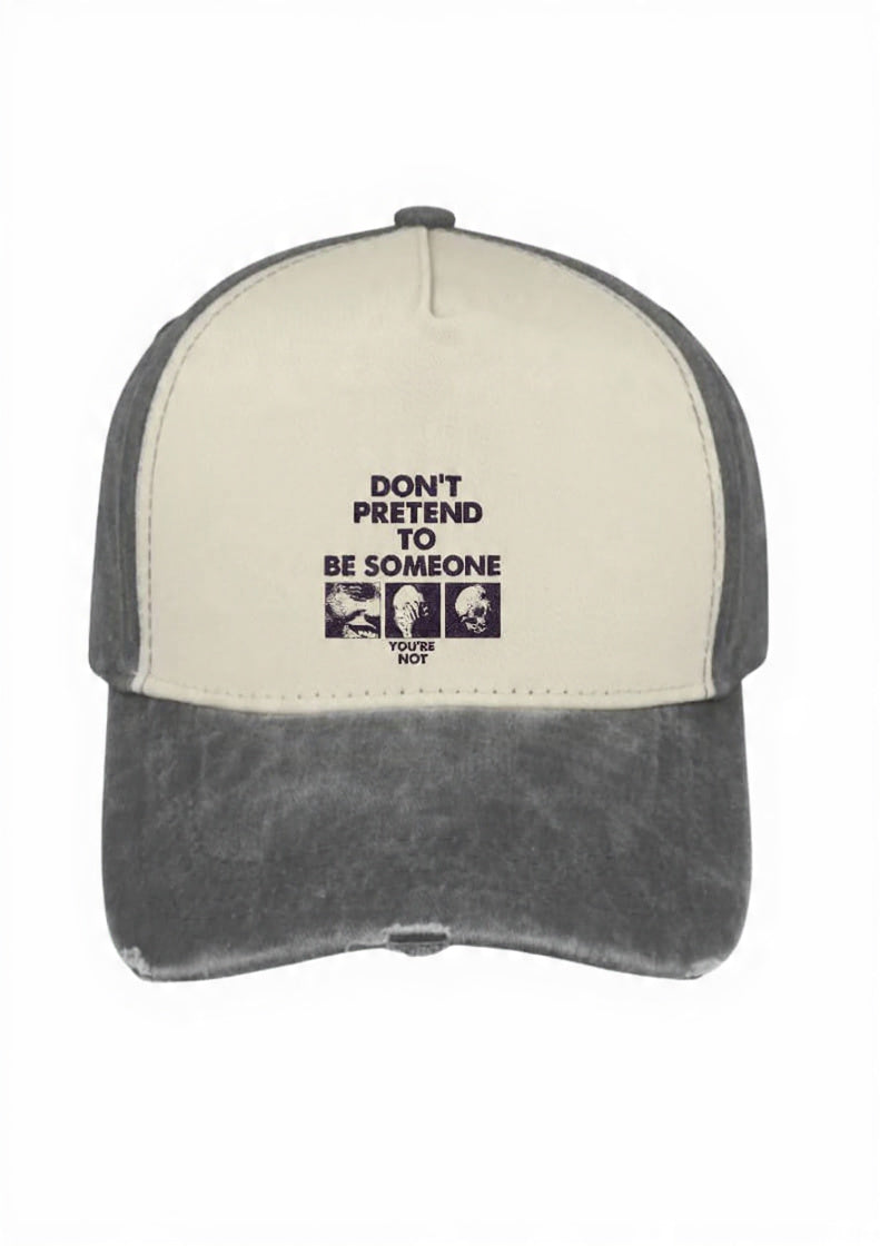 Printed Washed 5 Panel Cap III